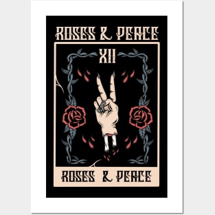 Rose and peace Posters and Art